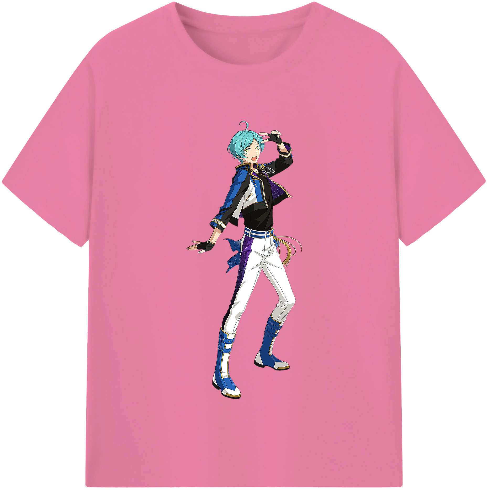 （画像用） あんさんぶるスターズ! Ensemble Stars 綿100％半袖Tシャツ（フロントプリント）